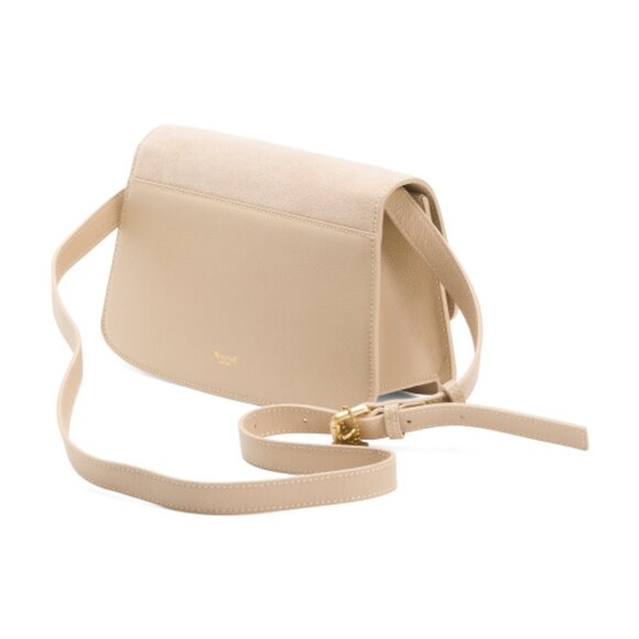 MONCRIEF LONDON Leather Contrast Crossbody - Picture 4 of 4